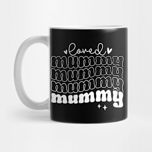 Loved Mummy Halloween Fun Spooky Celebration Family Mug